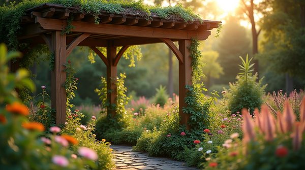 Transformez votre jardin avec une pergola bioclimatique astucieuse